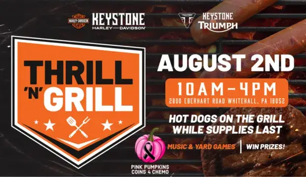 Thrill & Grill for Pink Pumpkins Coins for Chemo